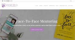 Desktop Screenshot of jaymeleehull.com